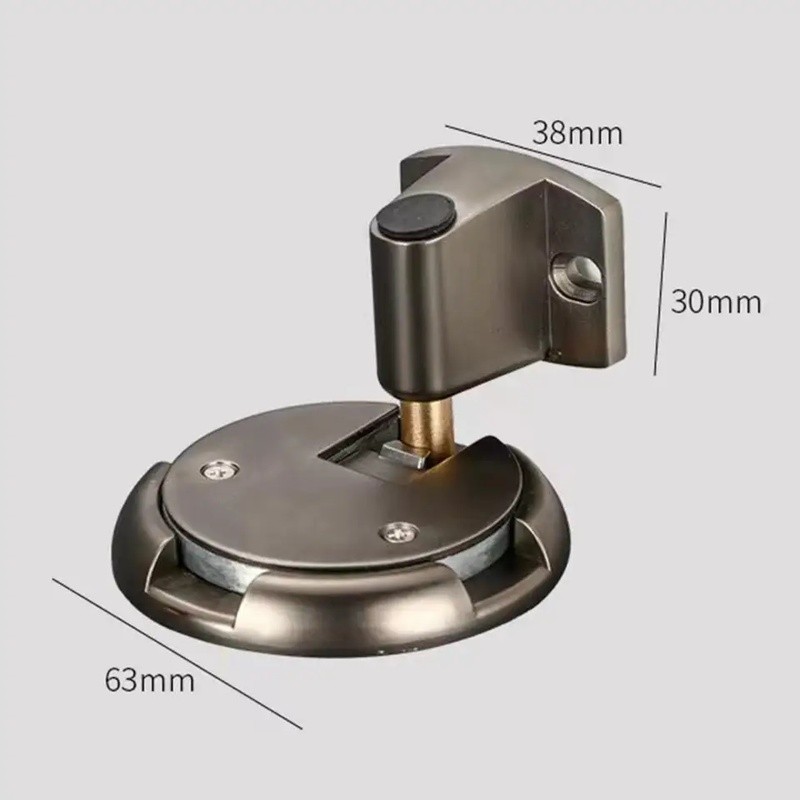 Hợp Kim Kẽm Cơ Cửa Dừng Móng Tay Miễn Phí Chặn Cửa Giữ Cửa Bắt Tầng Dừng Doorstop Đồ Nội Thất Cửa Phần Cứng