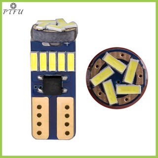 Ptfu 4 Bóng LED T10 W5W 194 CANBUS 4014 15SMD 12V Nội Thất Ô Tô: đèn đọc sách, giải phóng, biển số, mái vòm, tín hiệu