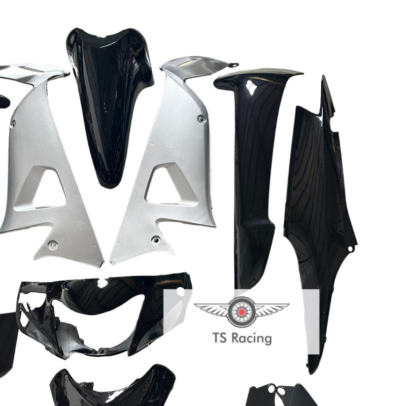 Dàn áo wave rs đen - tặng team 3 lớp