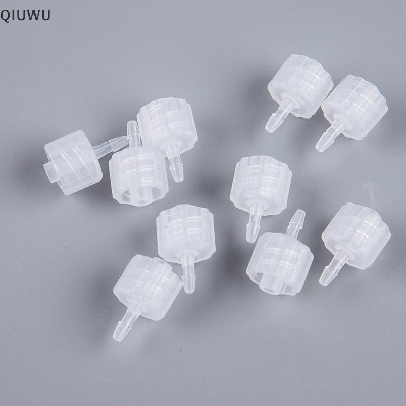 Qiuwu 10 Cái Barb Nam Luer Côn Cho Khóa Luer Đầu Nối Kim Côn.