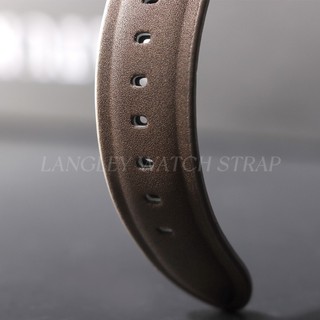 Dây đeo đồng hồ da thật mờ 20mm 22mm Dây đeo đồng hồ da bò thạch anh Đồng hồ cơ Vòng đeo tay nam nữ Đen Xám Nâu
