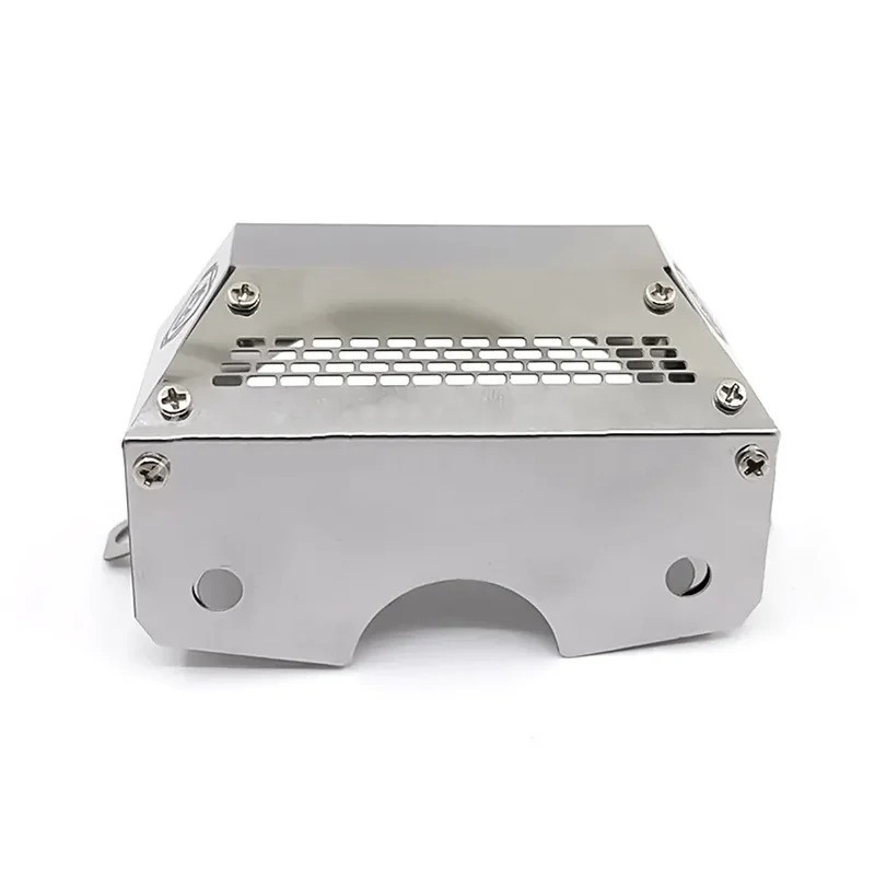 Cho 1 / 14 Tamiya Scania RC Máy Kéo Xe Tải Kim Loại Hộp Số Bao Hood RC Xe Nâng Cấp Phần Phụ Kiện