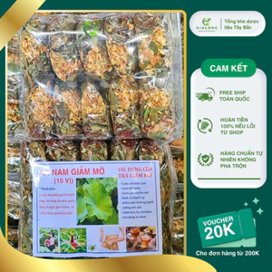 Trà Lá Nam giảm cân, liệu trình đóng sẵn đủ 10 vị có thể giảm tức tốc từ 2-5kg