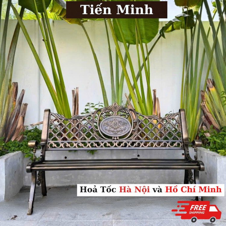 Ghế ban công Nhôm đúc Nhập khẩu Ghế ngồi ban công sang trọng Ghế sân vườn đẹp Ghế ngoài trời