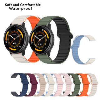Dây đeo silicon từ tính chống nước 18mm 20mm 22mm cho Garmin Venu 4 4s 3 3s Sq 2 / Vivoactive 5-6-3 / 165 245 645 255 255s 265 265s 570 970