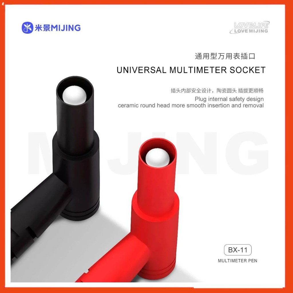 Que đo đồng hồ vạn năng MIJING BX11 kèm bộ đầu thay thế