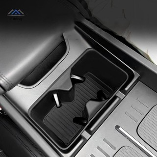 ELBBKG 1 Miếng Silicon Chống Sốc Đồ Uống Hộp Bảo Quản Cho Santa Fe 2024 2025 Cốc Nước Mới Phụ Kiện Xe Hơi