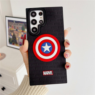 Ốp điện thoại chống sốc silicon 3D Iron Man Spider-Man Superman cho Samsung S25 S24 S23 S22 S21 Ultra