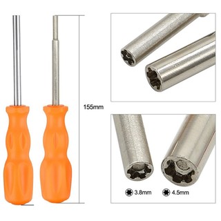 [Fuxin] Gamebit tuốc nơ vít an ninh 3,8mm / 4,5mm cho SFC cho công cụ sửa chữa N64