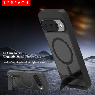 Ốp Điện Thoại Chân Đế Từ Tính Lereach Cho Google Pixel 10 Pro XL / Pixel 10 Pro - Bảo Vệ Thả, Chân Đế Có Thể Điều Chỉnh