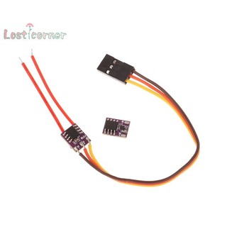 [Lostcorner] 1S 1.8A Dual Way Brushed ESC Bộ điều khiển tốc độ điện tử Hollow Cup Motor Way Brushed cho máy bay ô tô mô hình RC DIY [Mới]