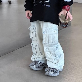 QJ20 Quần Jean Túi Hộp Cho Bé 11-40kg,Chất Denim Mềm Chính Phẩm by DOUDOU KID