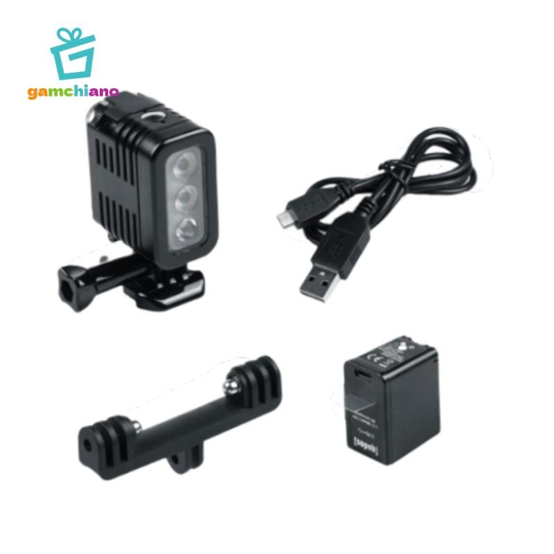 Đèn lặn dưới nước 45M Đèn Video cho máy ảnh thể thao