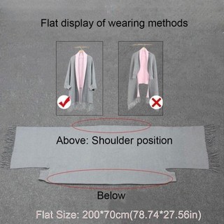 Khăn choàng cashmere thêu MKYCO, ấm áp mùa đông, thiết kế thanh lịch và thời trang dành cho nữ, phù hợp với dạ tiệc hoặc tiệc cưới.