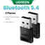 Bộ chuyển đổi Bluetooth USB UGREEN Dongle cho PC Bộ thu và phát Bluetooth 5.4 cho bàn phím / chuột / loa Bluetooth