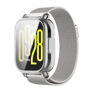 Dành cho Redmi Watch 5 Active / 5 Lite Dây đeo 2in1 + Vỏ Milanese Dây đeo bằng thép không gỉ Vòng đeo tay Vòng đeo tay Khóa từ tính