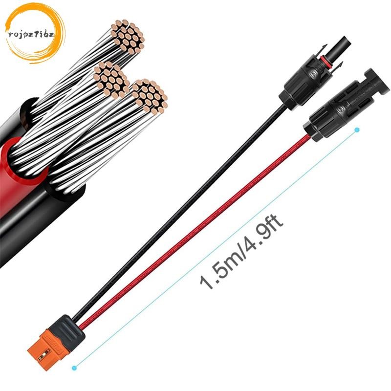 Đầu nối năng lượng mặt trời sang cáp chuyển đổi XT60i cho Ecoflow RIVER 2 / RIVER 2 Max / RIVER 2 Pro / DELTA 2 / DELTA Max (2000) / DELTA Pro