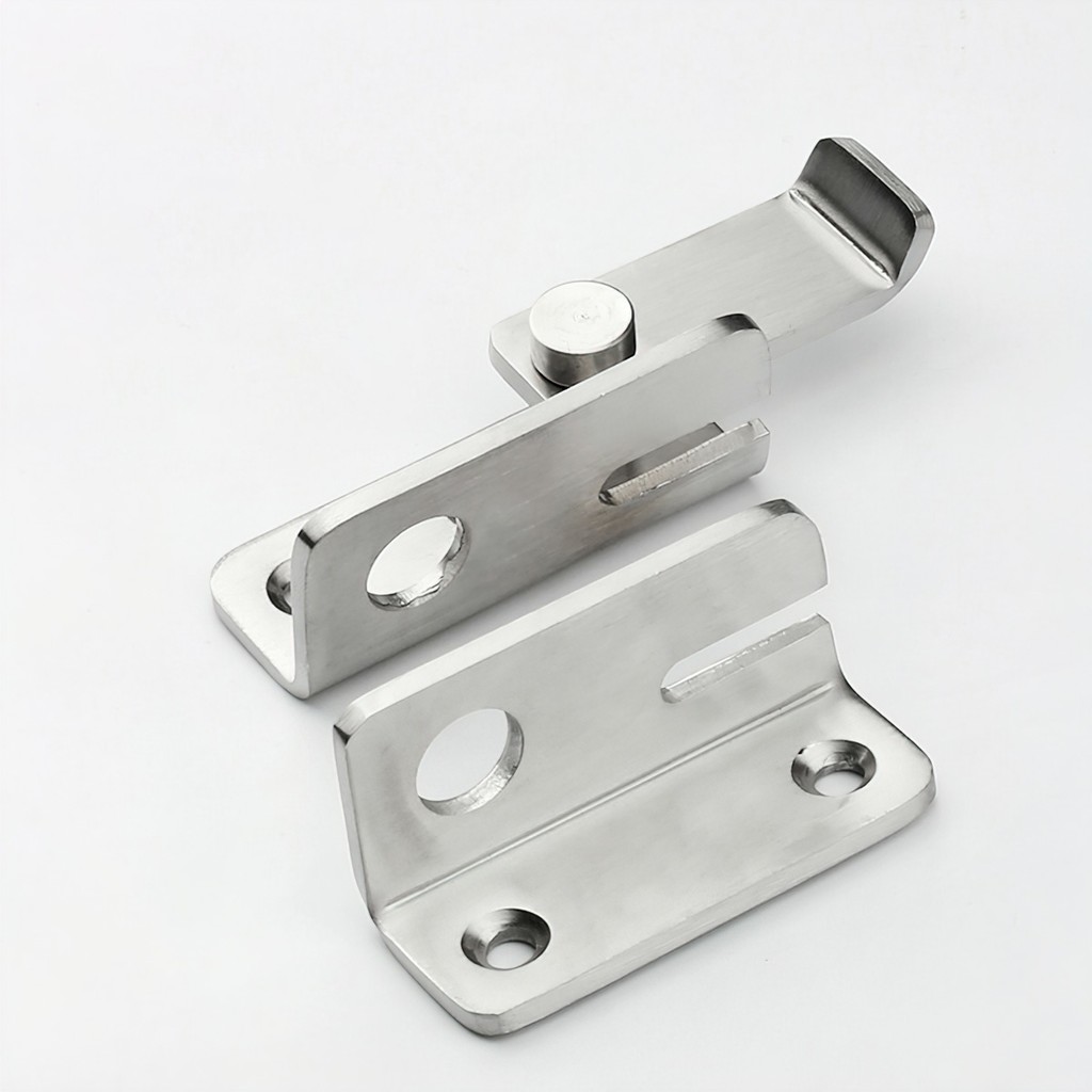 Then Cài Cửa, Chốt Khóa Cửa Vật Liệu Bằng Inox Bền Bỉ Và Chắc Chắn