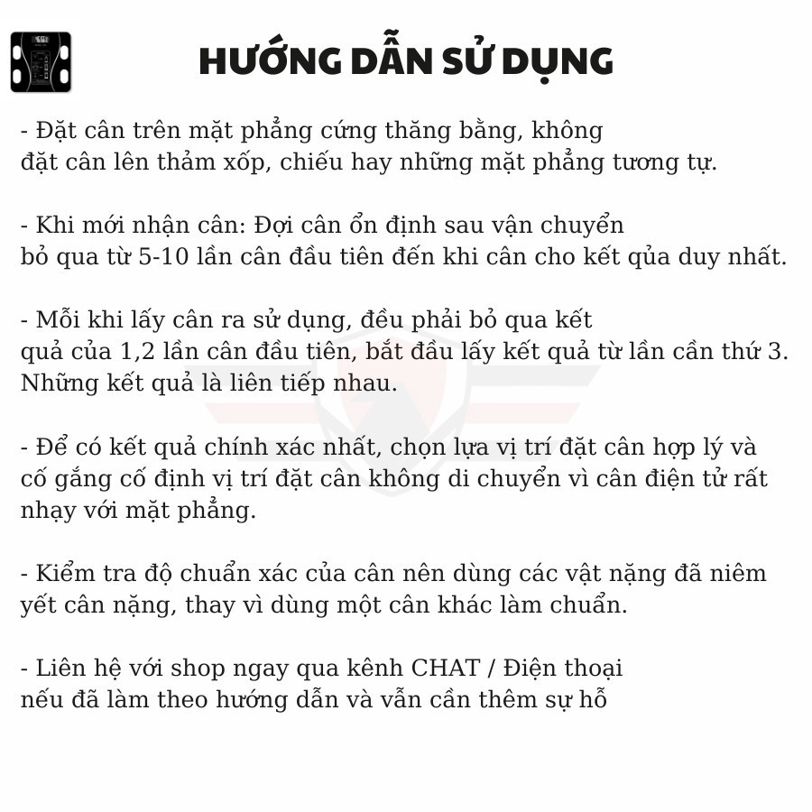 Ảnh Cân điện tử, cân điện tử sức khỏe kết nối bluetooth phân tích chỉ số cơ thể, đo lường thông minh 3