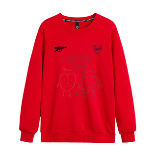 Mùa thu đông mới đội cổ áo len chui đầu Arsenal Arteta quần áo vẽ tay bóng đá