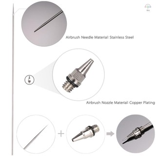 0.5mm Airbrush Vòi Phun Và Kim Thay Thế Cho Airbrushes Mô Hình Xịt Sơn Bảo Trì Phụ Kiện