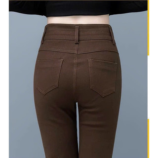 Quần jeans nữ ống loe lưng cao Xưởng Quần Tây Nữ 3A chất dày dặn co giãn tốt, quần bò loe nữ cạp cao ôm eo tôn dáng