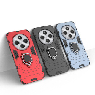 Ốp lưng cứng silicon Redmi 14C 14R 2411DRN47C 2409BRN2CA POCO C75, tích hợp nhẫn, vỏ điện thoại chống rơi và chống sốc