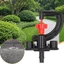 PWSSEND 20 chiếc Vòi phun khúc xạ loại G, Máy phun nước tưới vườn bằng sợi nhỏ có ren, Vòi phun treo xoay 180 / 360 độ Tưới vườn