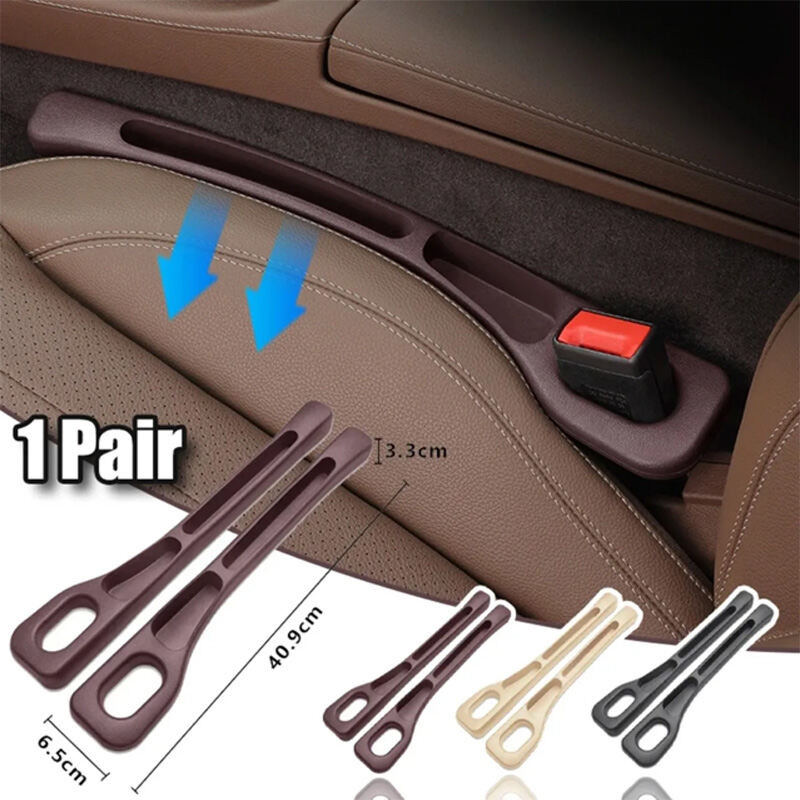 [Một cặp] Hộp đựng khe hở ghế ô tô để ngăn các vật phẩm rơi, hộp đựng khoảng cách trang trí sửa đổi nội thất ô tô