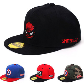 BY2 Mũ Bé Trai Và Bé Gái Người Nhện Người Sắt Châu Âu Và Châu Mỹ Hip Hop Mũ Bóng Chày Hoạt Hình Anime Mũ