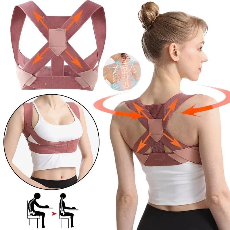 Nẹp Chỉnh Lưng Chống Gù,Dây đeo với hỗ trợ chỉnh sửa cột sống,điều chỉnh tư thế cải thiện dáng ngồi