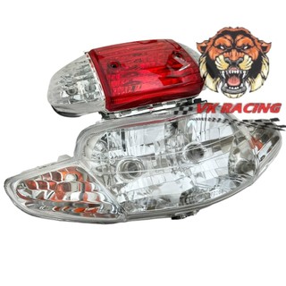 Combo chóa đèn đuôi đèn xi nhan Wave alpha-Wave Zx-Wave nhỏ-Wave 2001