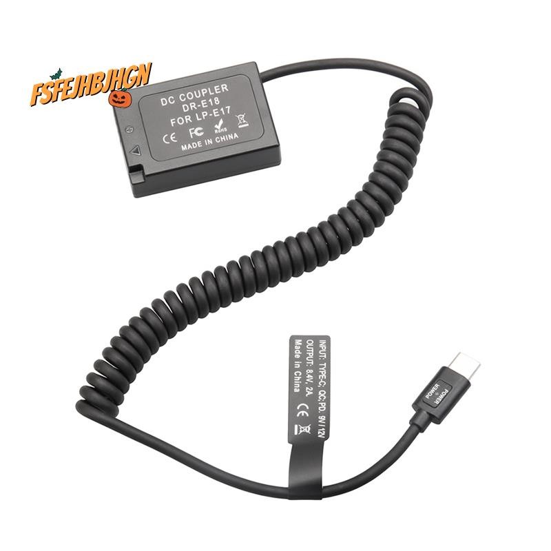 -E18 Lp-e17 -E18 Bộ Chuyển Đổi Pin Camera Cho 850D 800D 760D 750D 77D T6I T6S T7I X9I