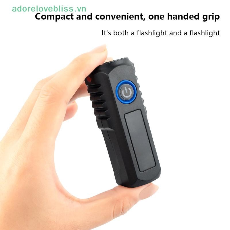 THÊM Đèn LED Sáng Trước USB Sạc Đèn Núi Xe Đạp Đèn Pha Đèn Pin Đi Xe Đạp Xe Tay Ga BSS