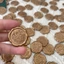 TUYỆT VỜI 10 Cái Lời Mời Đám Cưới Cói Đề Can, Steric Vintage Sáp Cói Dán, Cá Tính DIY Tự Dính Phong Bì Miếng Dán