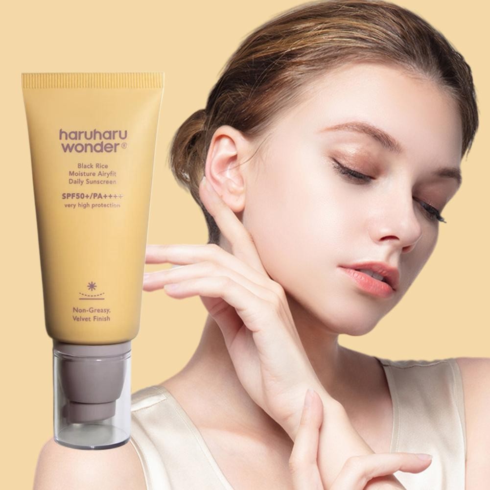 Haruharu Wonder Black Rice Moisture Airyfit Kem chống nắng hàng ngày F5p8