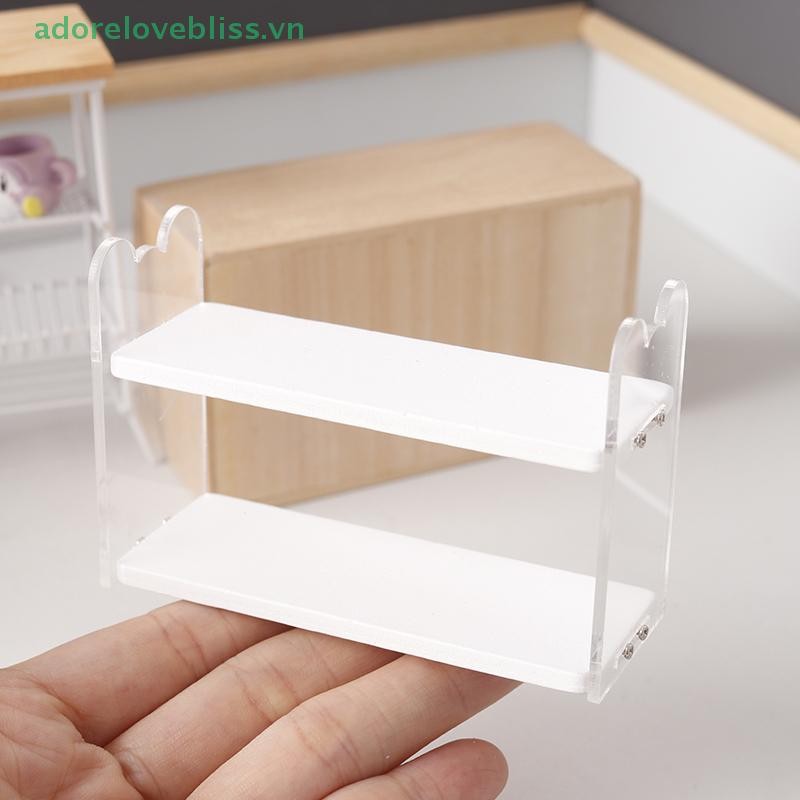THÊM 1: 12 Nhà Búp Bê Thu Nhỏ Giá Để Đồ Thực Phẩm Kệ Đứng Kệ Sách Giá Hoa Bánh Mì Kệ Bảo Quản Mô Hình BSS
