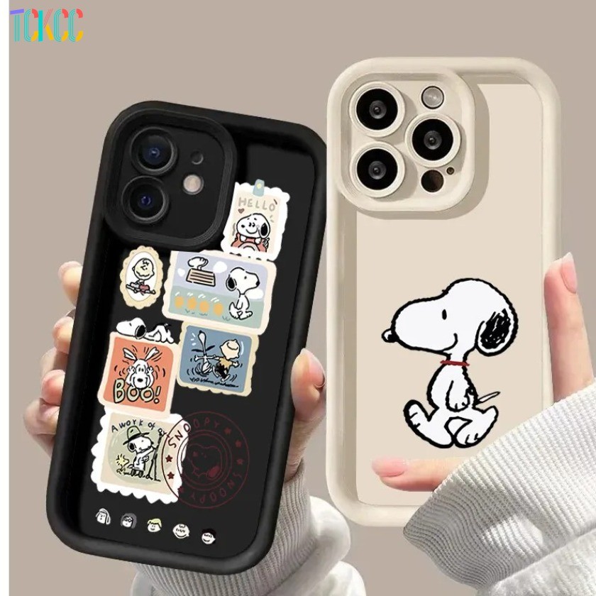 Ốp Điện Thoại Họa Tiết Snoopy Dễ Thương Đáng Yêu Cho Redmi Note 13 12 12T 11T Pro + 12 Turbo 12S Ốp Lưng