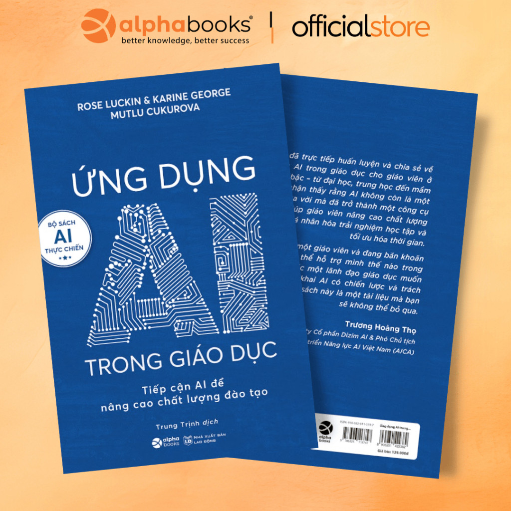 Sách - Lẻ 5 Cuốn: Life 3.0+Không Ai Cản Được AI+Ứng Dụng AI Trong Giáo Dục+Thiết Kế Hình Ảnh+Tự Động Hóa Trong MKT (AB)