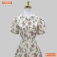 Đầm thiết kế BEMINE cổ V đính nơ dáng chữ A phù hợp đi làm, đi chơi-MT10119