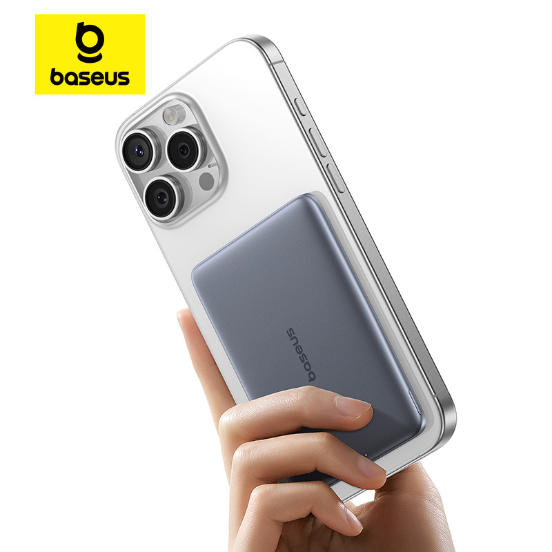Baseus Powerbank PicoGo AM41 Siêu mỏng 10000mAh 27W Đèn từ tính di động Power Bank