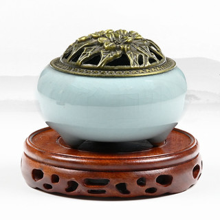 Giá đỡ trang trí tròn bằng gỗ nguyên khối, bình hoa, đế ấm trà bằng đất sét tím, gỗ mun đen, gỗ hồng sắc, lưới dứa, đế trơn, giá đỡ chai sứ Q6IT