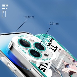 Ốp Lưng Dành Cho Samsung Galaxy A02 A21S A11 A13 A10 A10S A31 A71 A55 A51 A30 A20 A24 Ốp Lưng Firefly Castorice Honkai Star Rail Game Trong Suốt Mềm Mại Hoạt Hình Chống Sốc Dễ Thương