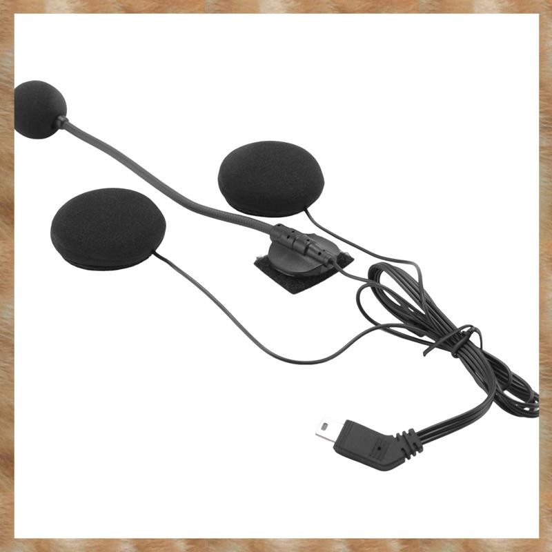 [S Z] Tai nghe Bluetooth xe máy 2X Phụ kiện tai nghe loa micro cho nửa-