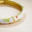 DARON Vintage Cloisonne Lắc Tay, Vintage Rỗng Ra Hoa Lắc Tay, Thủ Công Truyền Thống Cổ Điển Dân Tộc Nữ Tay Vòng Tay Nữ