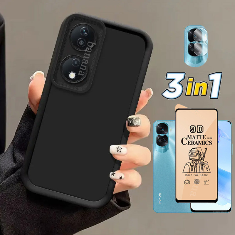 Ốp điện thoại chống sốc trọn gói 3in1 Honor 90 Lite cho Honor 200 Lite Honor X6B X7B X8B X8C X7C Kính cường lực gốm + Phim ống kính 24194440499