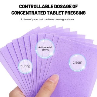 [Đến 3-5 ngày] Viên làm sạch sàn 30 chiếc | Công thức phân hủy sinh học nhanh với mùi thơm tươi mát, Tấm giải pháp lau nhà thân thiện với môi trường, Thời hạn sử dụng 3 năm