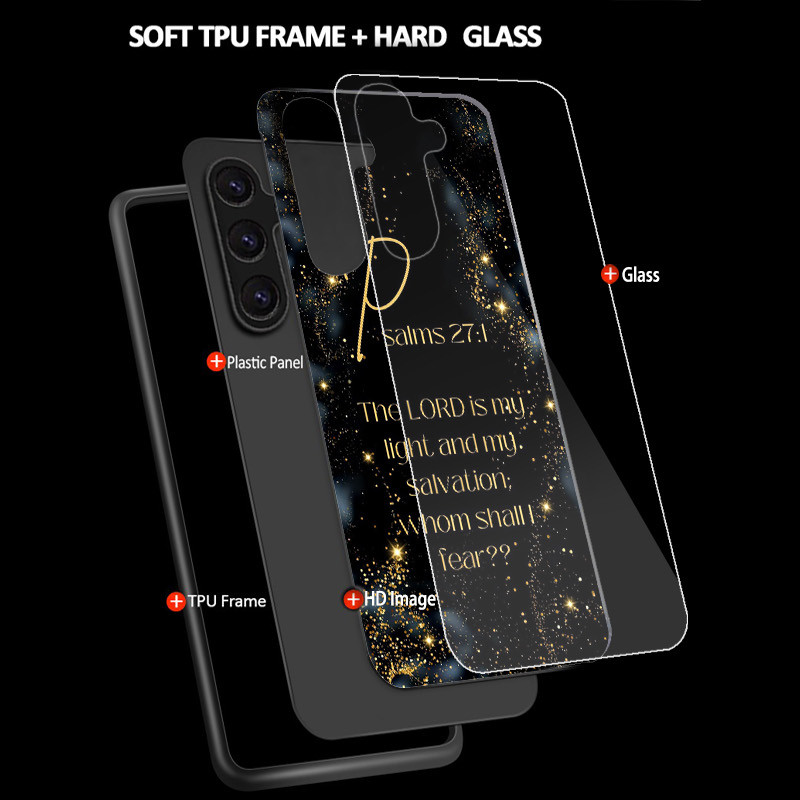 Chúa Giêsu Chúa Kitô Câu Kinh Thánh Thánh Thánh Vịnh 01 Kính Cường Lực Ốp Lưng Điện Thoại Samsung Galaxy A11 A14 A20 A30 A22 A32 A33 A34 A40 A42 A51 4G A52 A53 A54 A70 A71 A72 A73 5G Cover