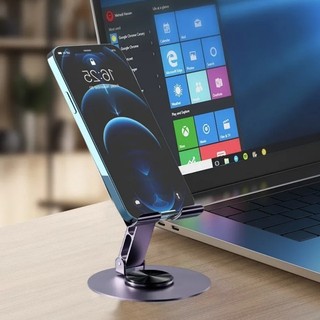Giá đỡ điện thoại di động lười để bàn Giá đỡ hỗ trợ đa năng cho điện thoại di động Có thể gập lại và nâng đa chức năng