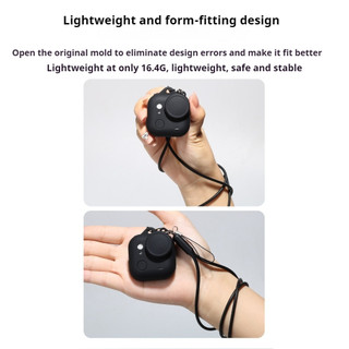 Dành Cho Insta360 GO Siêu Thân Silicon Bao Ống Kính Vỏ Bảo Vệ Ngón Tay Cái Camera Chống Rơi Bao Phụ Kiện Máy Ảnh Thể Thao